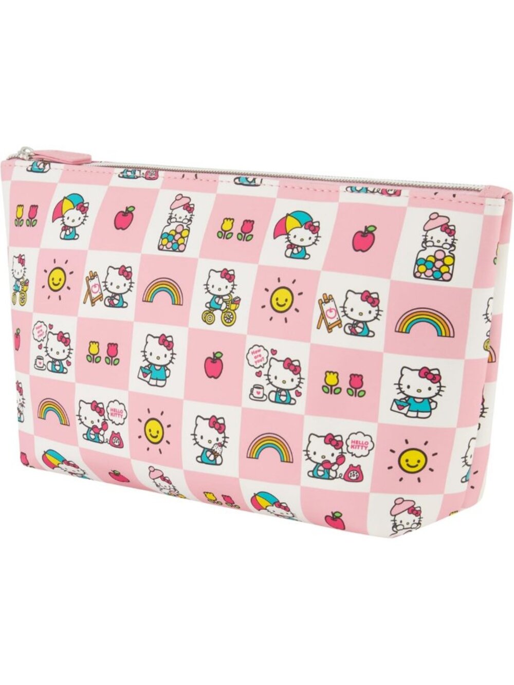 Chic Travel Makeup Bag | Trapezoid Cosmetic Organizer Pouch for Women